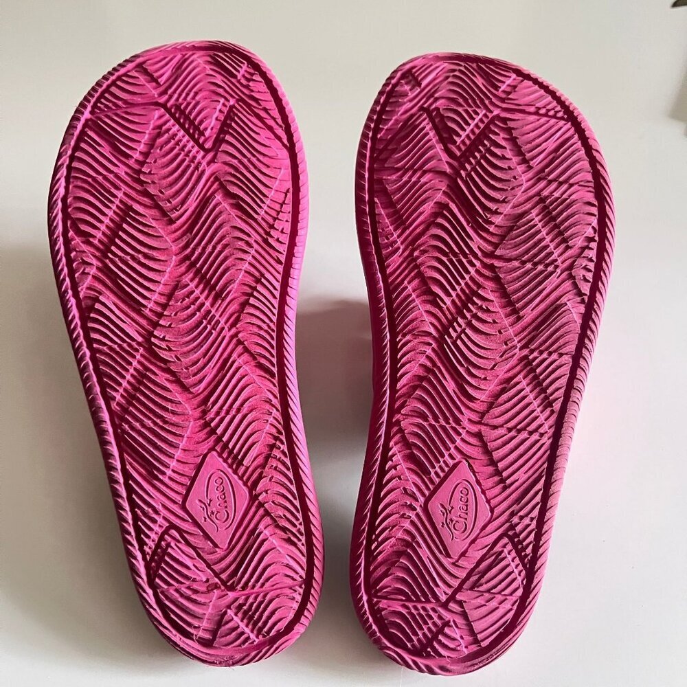 Chaco Chillos Girls Kids Slides JCH180316 Size US 5 Color Magenta - Picture 5 of 5